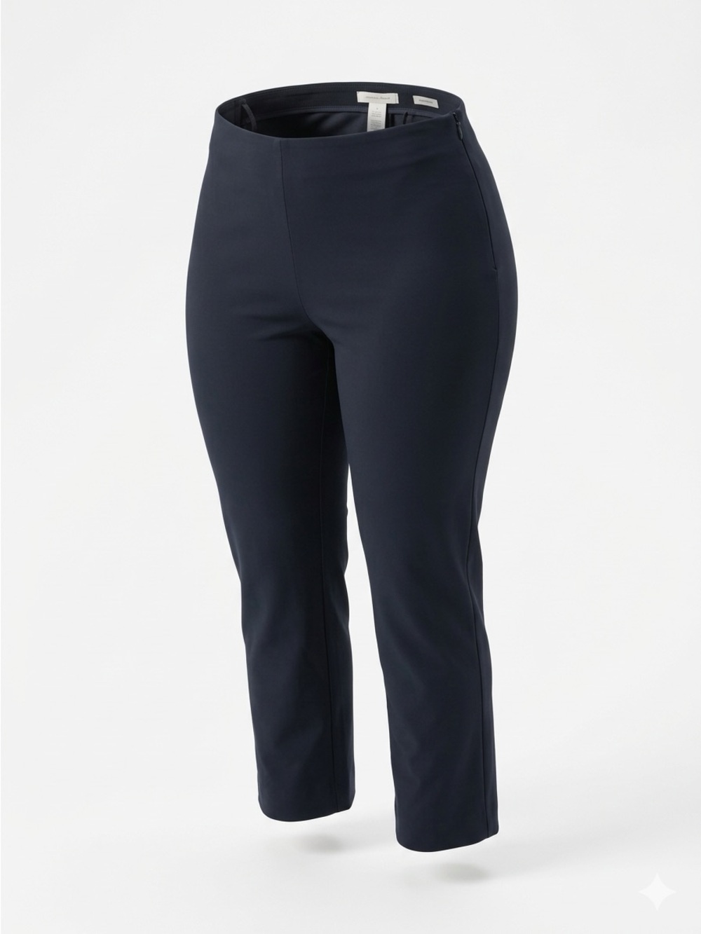 Vince High Rise Cropped Pants in Dark Navy Size L